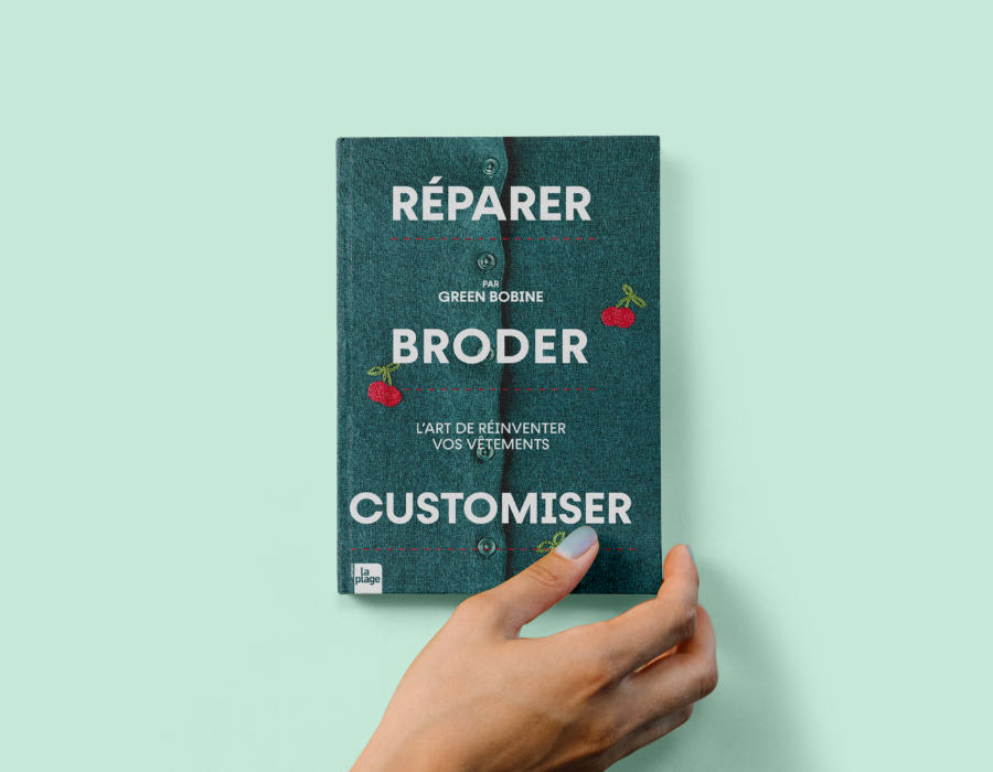 Livre : REPARER, BRODER, CUSTOMISER