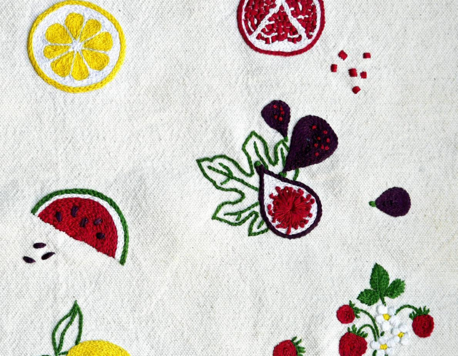 Vive les fruits d’été pour réparer et customiser vos vêtements !