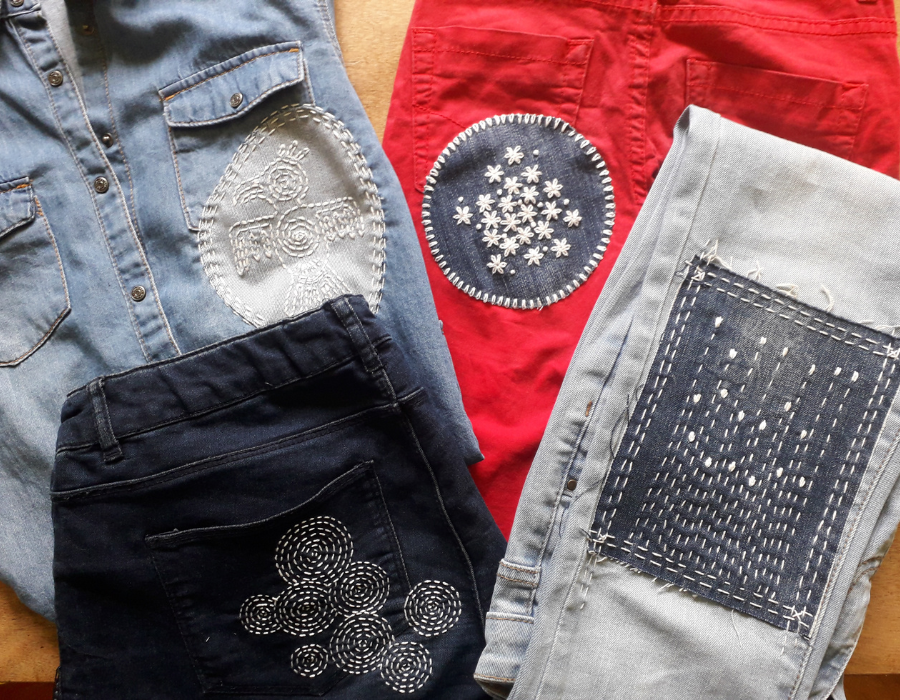 Atelier : Réparer  et broder avec le sashiko