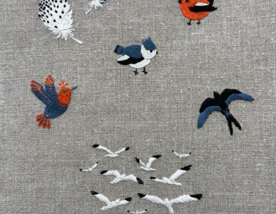 Réparez et customisez vos vêtements avec nos oiseaux !