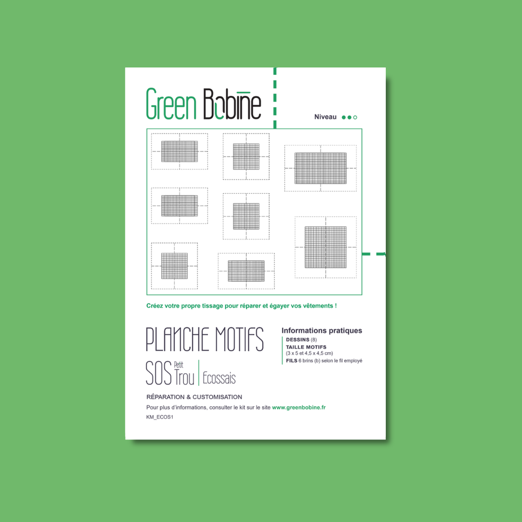 PLANCHE MOTIFS - Ecossais