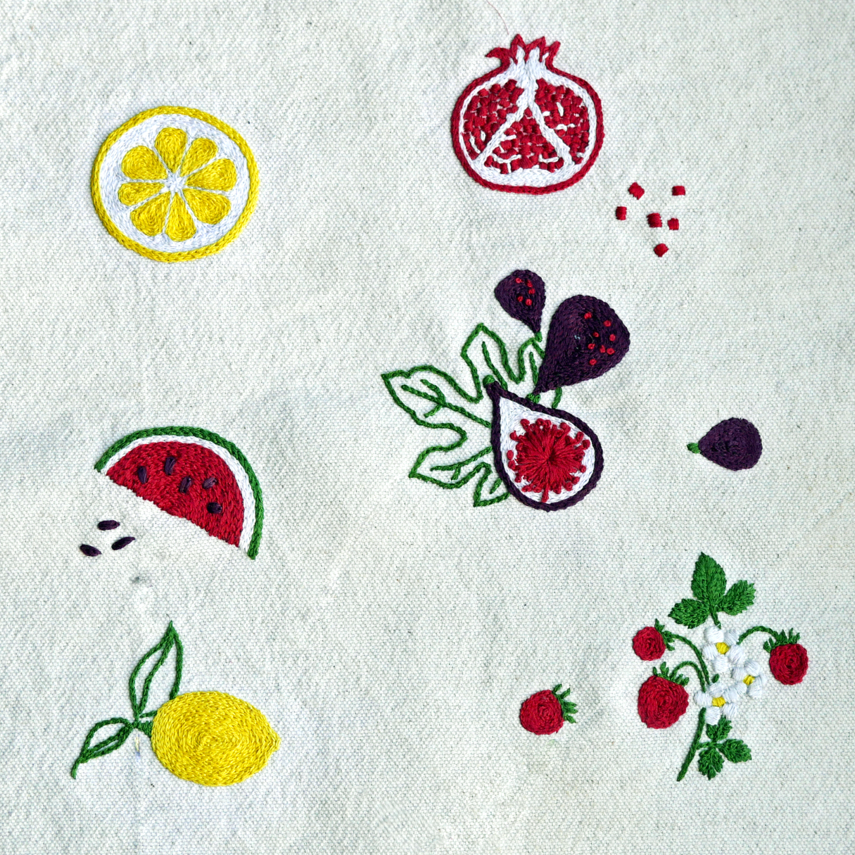 PLANCHE MOTIFS - Fruits d'Eté
