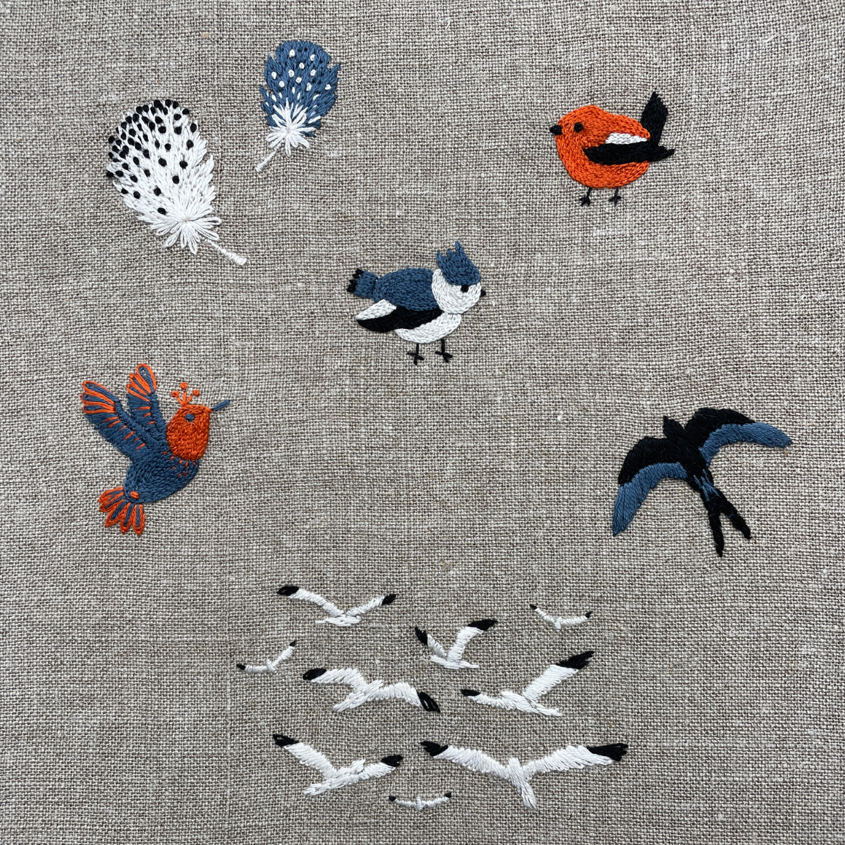PLANCHE MOTIFS - Chant d'Oiseaux