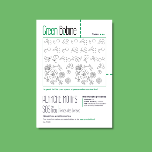 PLANCHE MOTIFS - Temps des Cerises