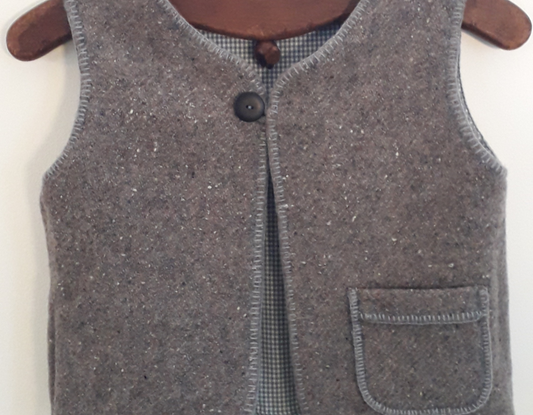 Gilet réversible, pour enfant ou adulte