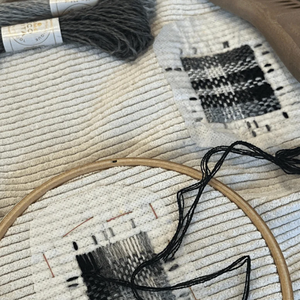 SOS PETIT TROU Ecossais Laine Multigris