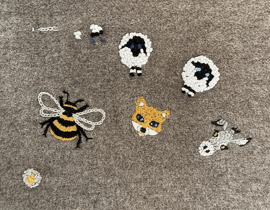 Motifs de broderie SOS PETIT TROU  Animaux